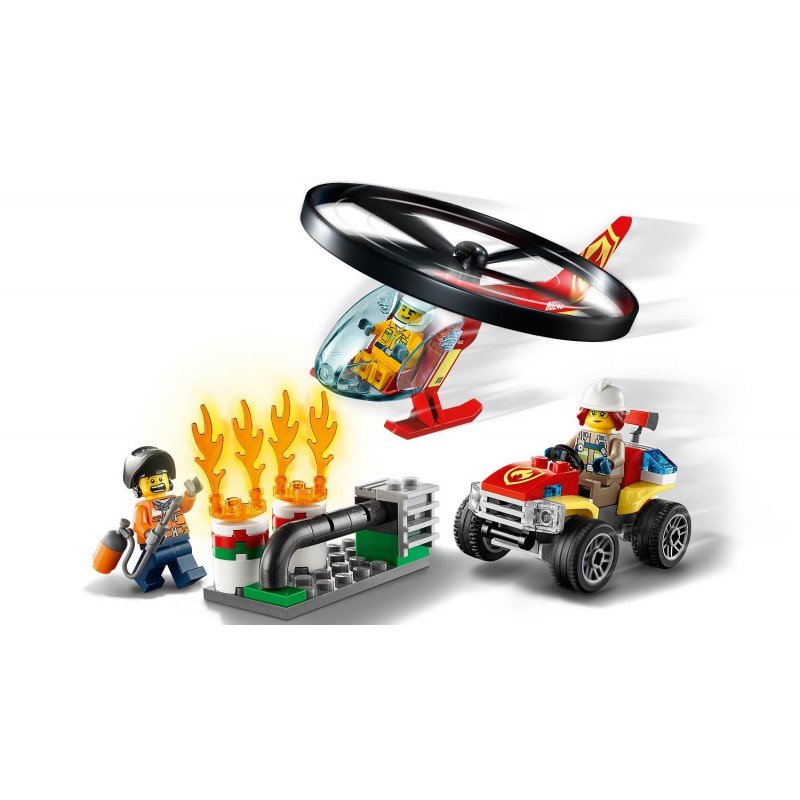 60248 Lego City Fire Helicopter Response - Ανταπόκριση Πυροσβεστικού Ελικοπτέρου