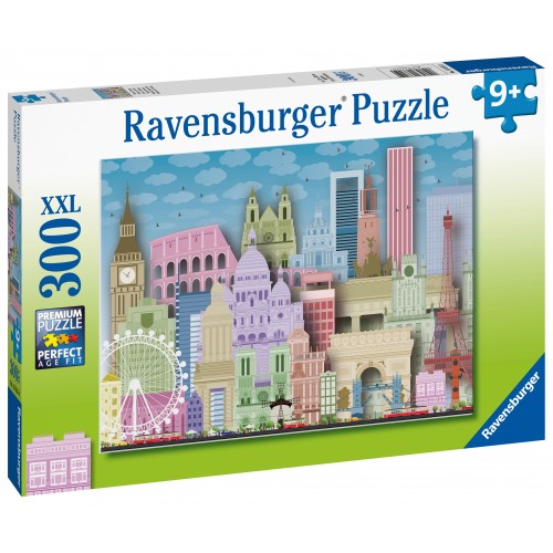 Ravensburger Παζλ 300XXLτμχ. Ευρωπαϊκές Πόλεις (13355)