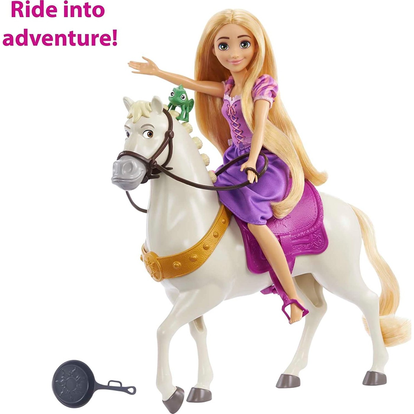 Mattel Disney Princess Toys, Rapunzel και Maximus Άλογο (HLW23)