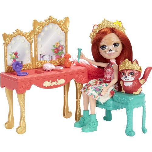 Mattel Enchantimals Victorian Vanity - Τουαλέτα Ομορφιάς (GJX35/GYJ05)