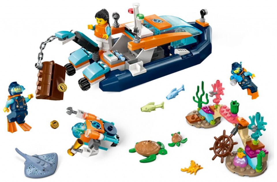Lego City Explorer Diving Boat (60377)