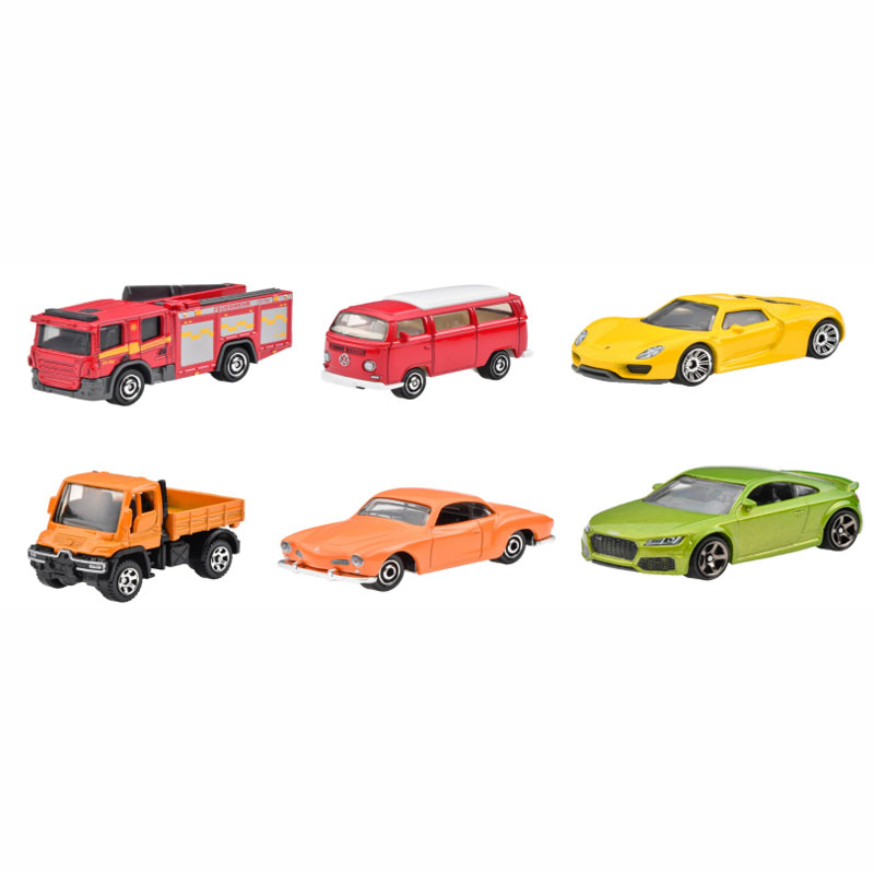Mattel Matchbox Αυτοκινητάκια Ευρωπαϊκά Μοντέλα Διάφορα Σχέδια 1τμχ
