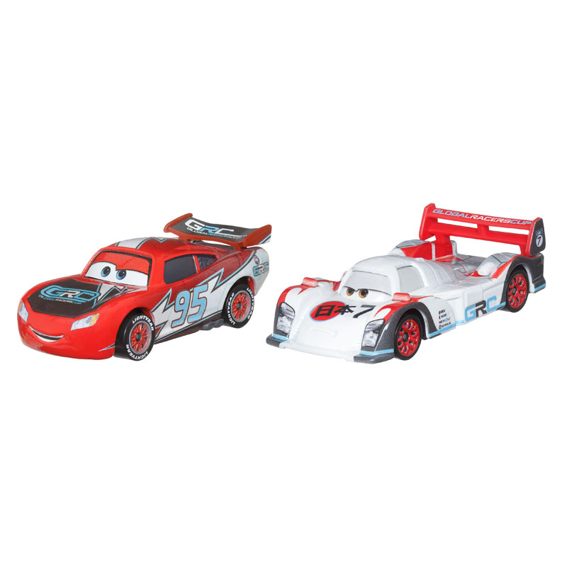 Mattel Cars Αυτοκινητάκια - Lightning McQueen & Shu Todoroki (DXV99/HTX12)