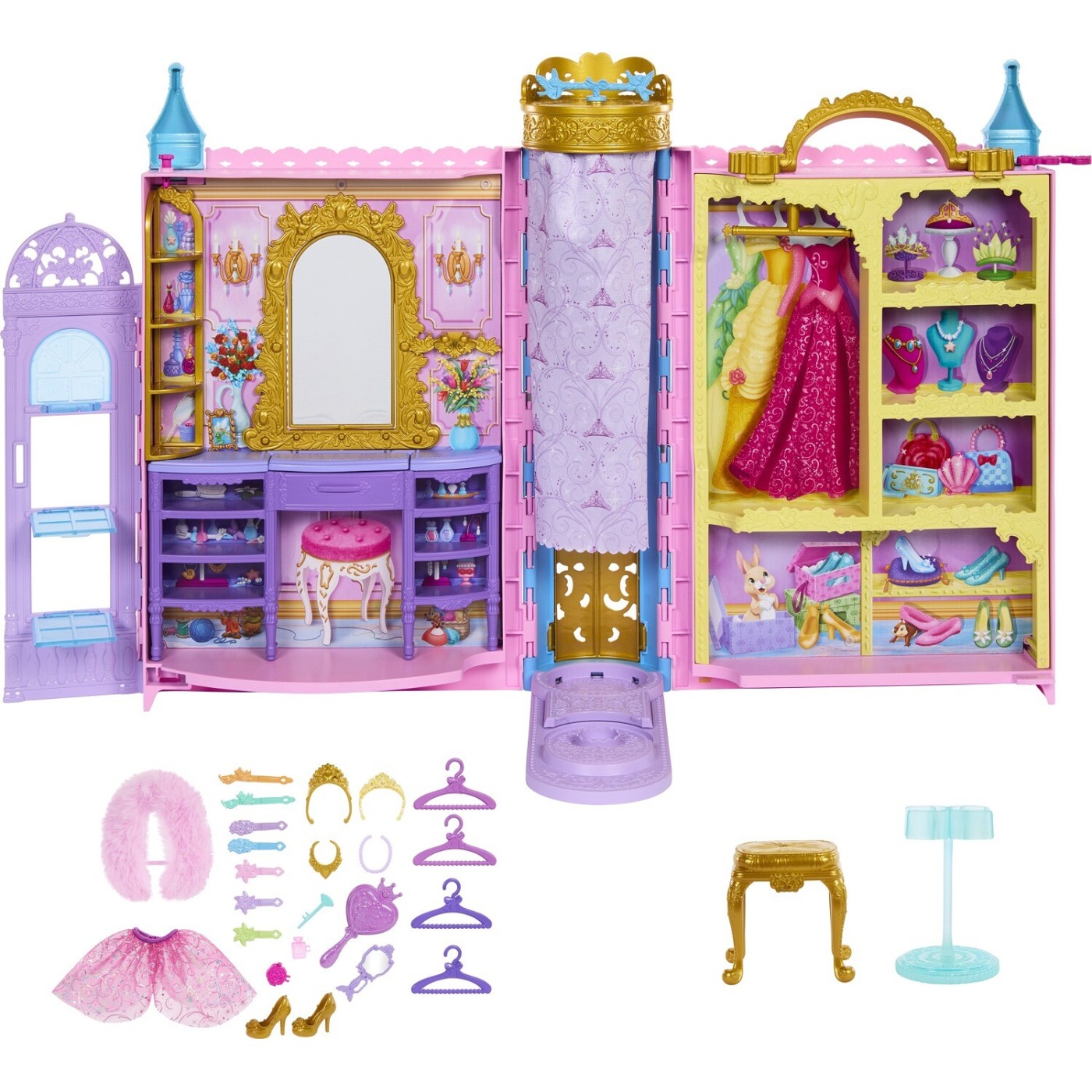 Mattel Disney Princess Πριγκιπικό Δωμάτιο Ομορφιάς Ready FOR THE Ball (HXC20)