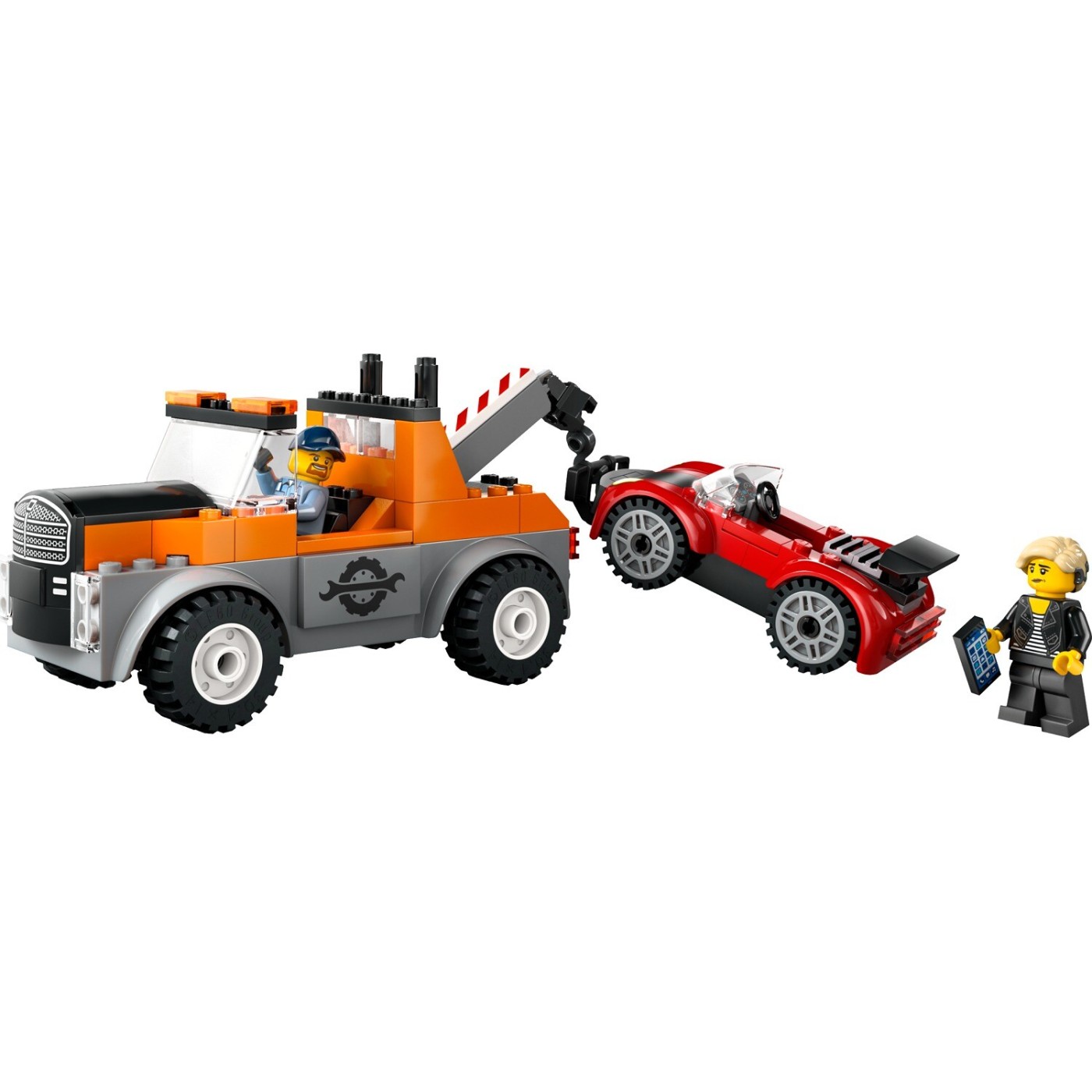 Lego City Tow Truck And Sports Car Repair (60435)