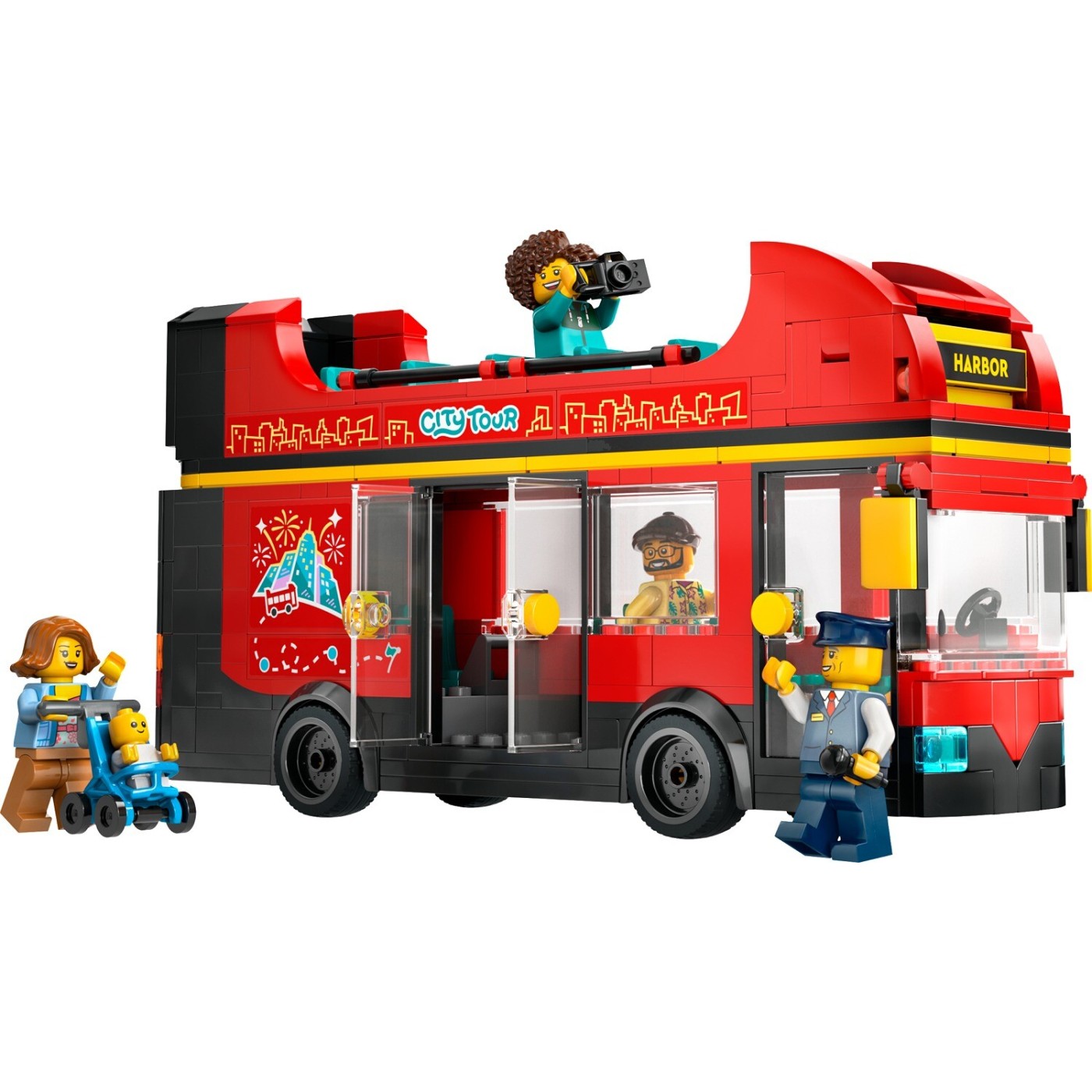 Lego City Red Double Decker Sightseeing Bus (60407)