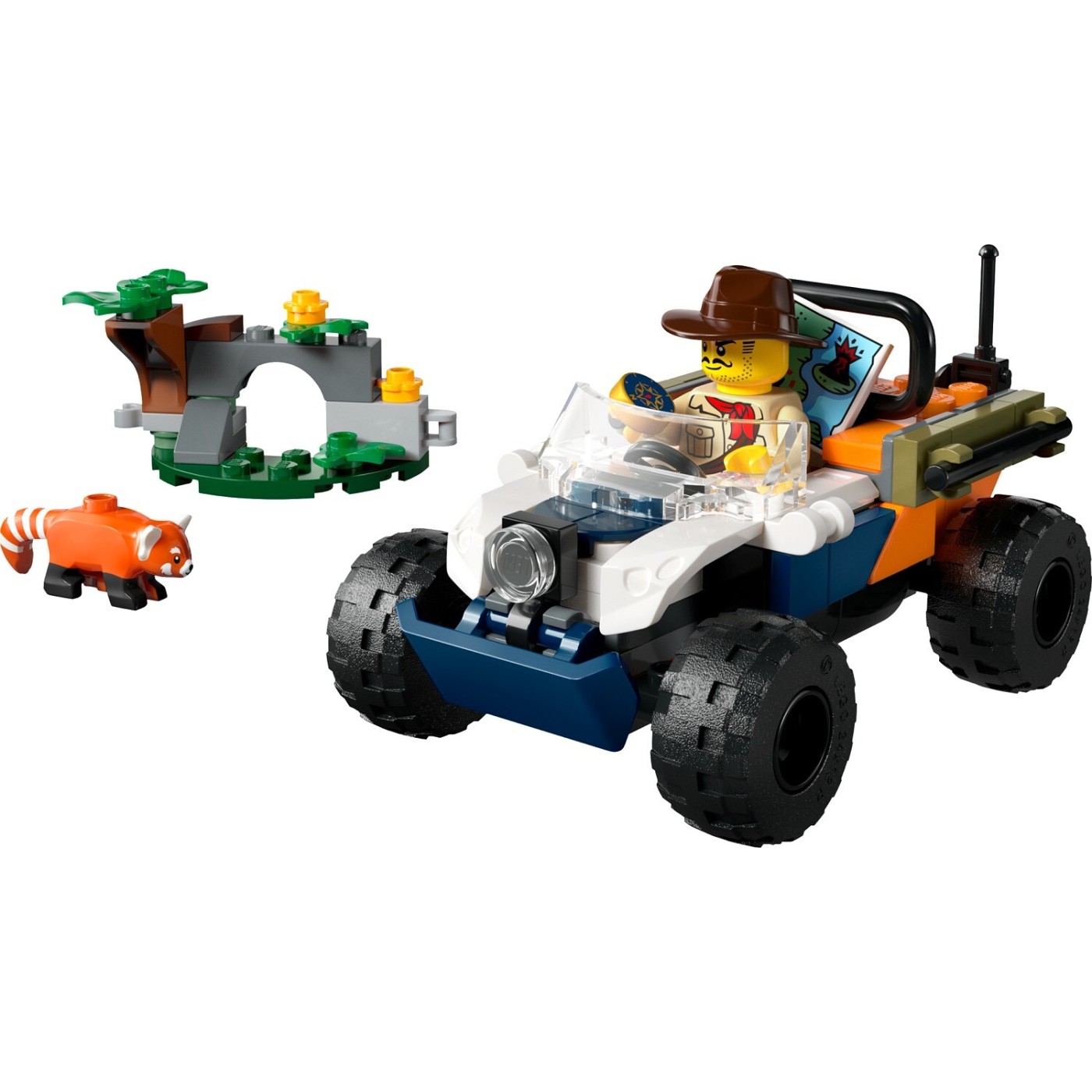 Lego City Jungle Explorer Atv Red Panda Mission (60424)