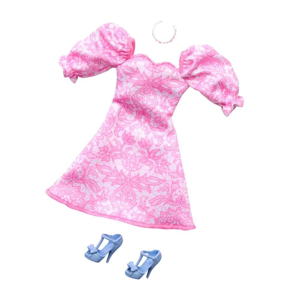 Barbie Βραδινά Σύνολα Φουστάνι Ροζ (GWD96/HRH40)