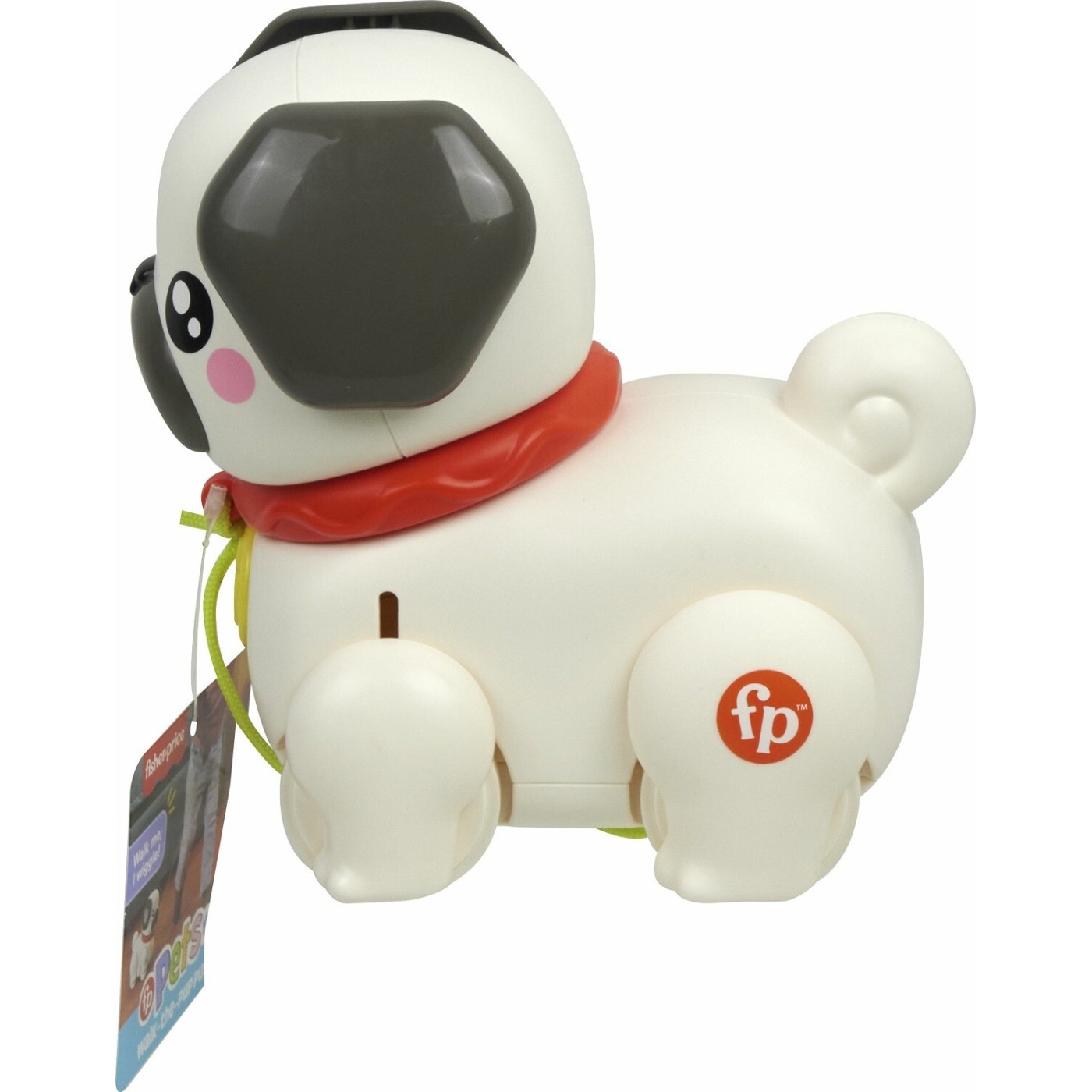 Fisher-Price Pets Συρόμενο Σκυλάκι Pug (HTW94)