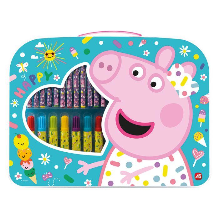 AS Company Art Case Σετ Ζωγραφικής Peppa Pig (1023-66228)
