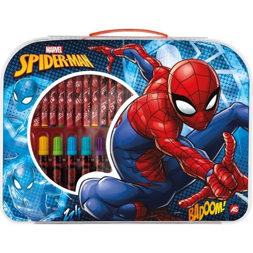 As Company Art Case Spiderman Σετ Ζωγραφικής (1023-66226)