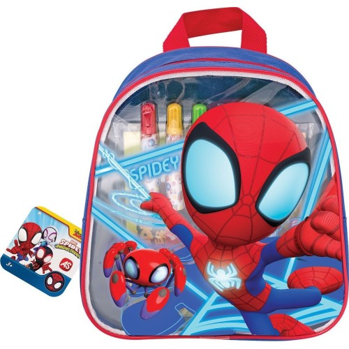 As Company Spiderman Σετ Ζωγραφικής Σε Backpack Marvel Spidey And His Amazing Friends (1023-68103)
