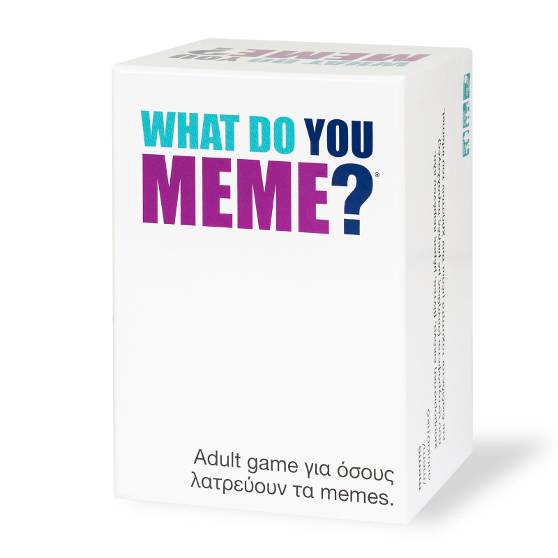 AS Games Επιτραπέζιο Παιχνίδι What Do You Meme? Για Ηλικίες 18+ Χρονών Και 3-20 Παίκτες (1040-23200)