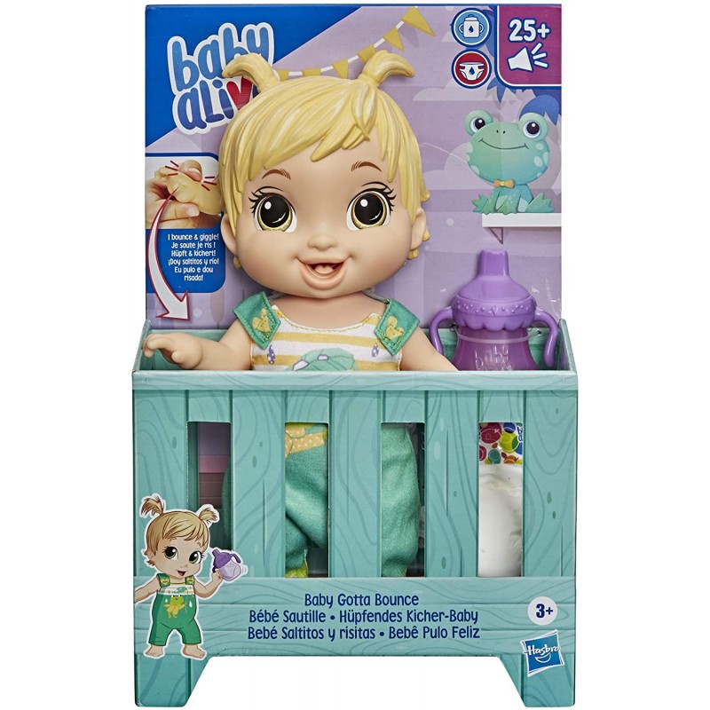 Baby Alive Baby Doll Gotta Bounce Frog (E9427)