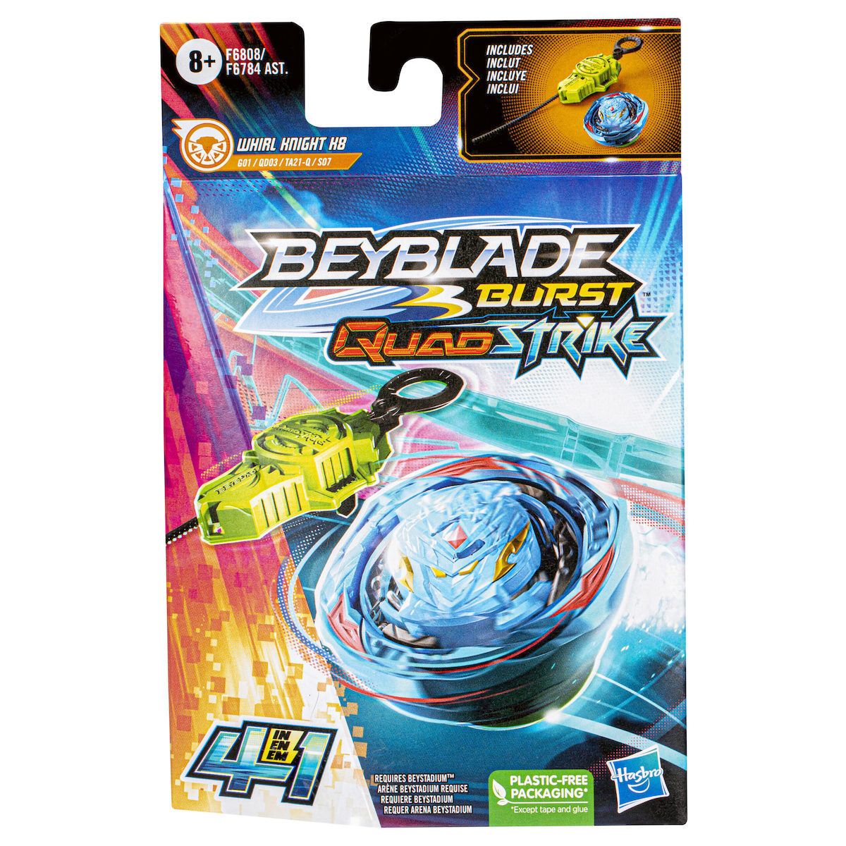 Beyblade Qs Starter Whirl Knight (F6808)