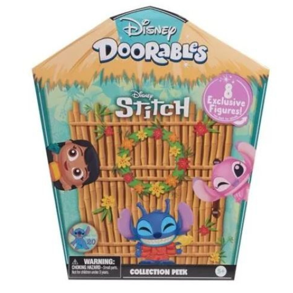 Disney Doorables Συλλογή Με Αποκλειστικές Φιγούρες Stitch (DRB13000)