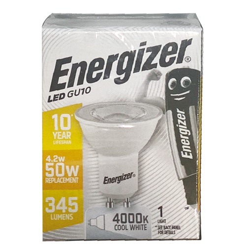 Energizer Led  E27 Gu19 4,2w  345lm Θερμό 2700κ