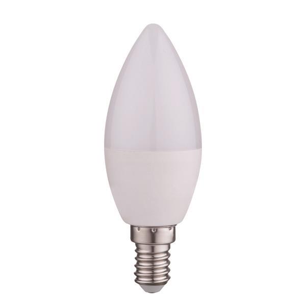 Eurolamp Λάμπα Led Κερί 6W E14 4000K 220-240V 2τμχ (147-77251)