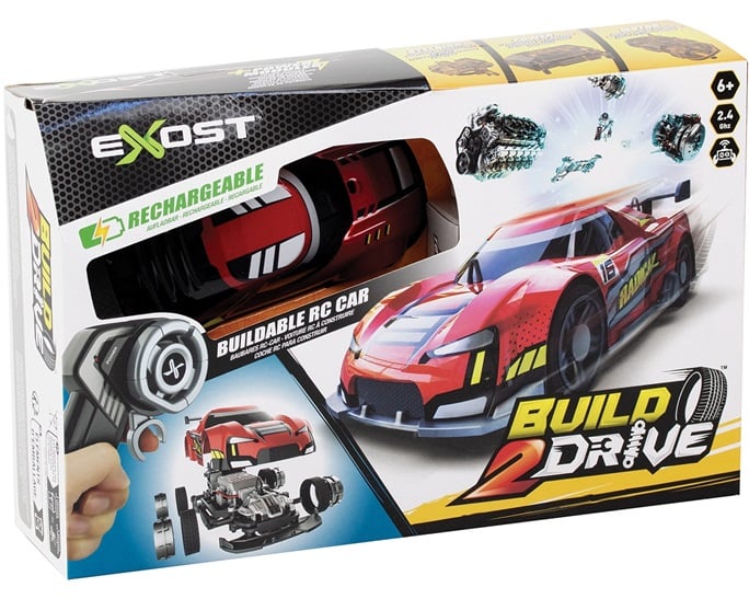 Exost Τηλεκατευθυνόμενο Αυτοκίνητο Build 2 Drive-2 Σχέδια 1 τμχ (7530-20700)