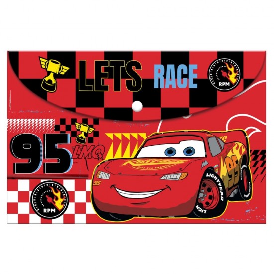 Φάκελος Κουμπί A4 Disney Cars (000564363)