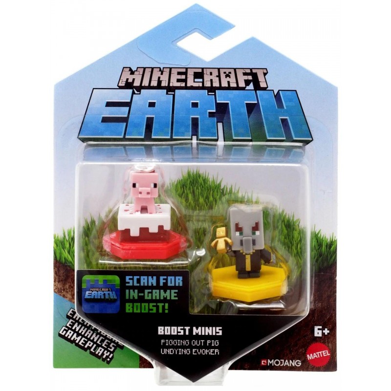 Φιγούρες Minecraft Earth Σετ Των 2 Με Τσιπάκι (GKT41)