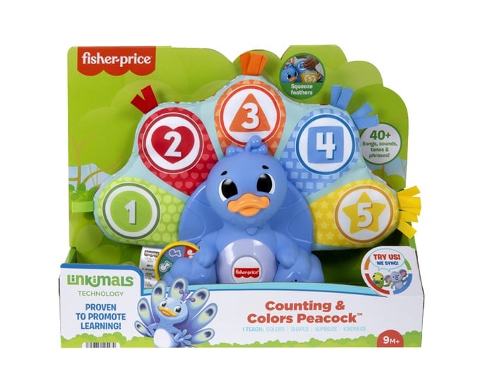 Fisher-Price Linkimals Παγώνι, Το Χρωματιστούλι (HNN84)