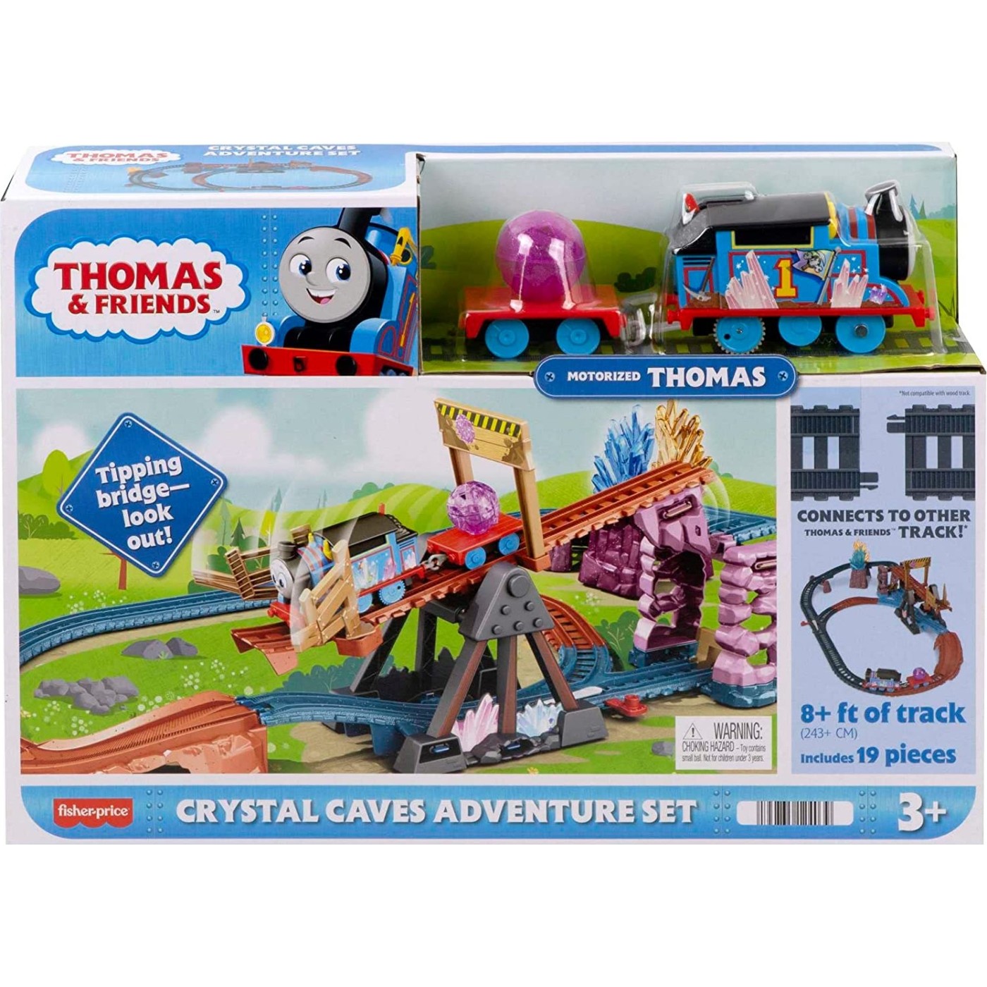 Fisher Price Thomas Περιπέτεια Στη Σπηλιά Των Κρυστάλλων (HMC28)