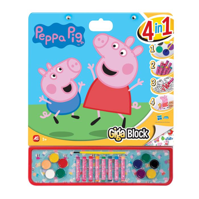 Giga Block Σετ Ζωγραφικής Peppa Pig 4 Σε 1 (1023-62735)