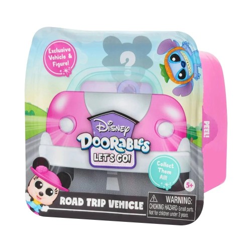 Giochi Preziosi Disney Doorables Όχημα Με Φιγούρα Διάφορα Σχέδια (DRB06000)