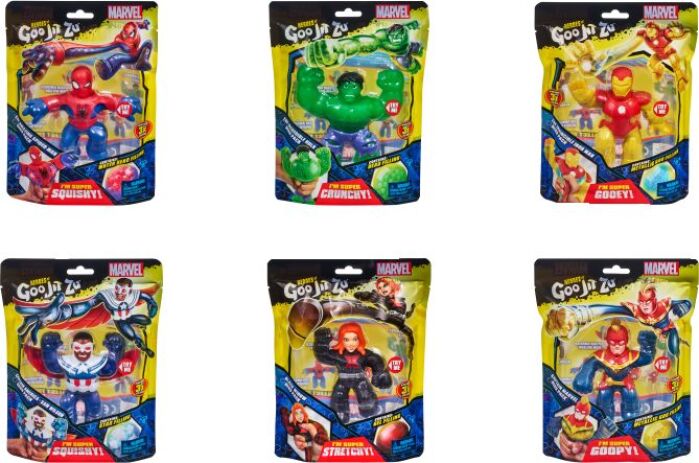 Goo Jit Zu Marvel Single Pack S5-6 Σχέδια (GJT39000)