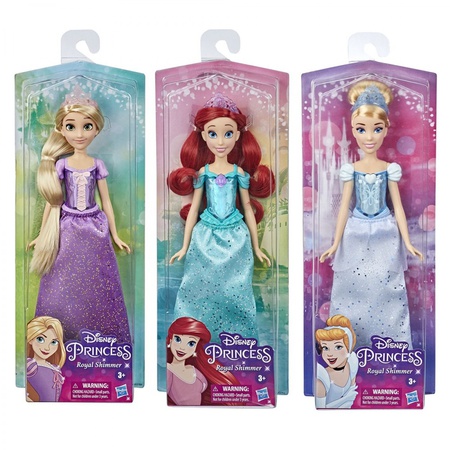 Hasbro Disney Princess Shimmer Fashion Doll 3 Σχέδια (F08815L61)