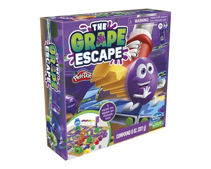 Hasbro Επιτραπέζιο Grape Escape Τα Σταφύλια Το Σκάσαν (F4947)