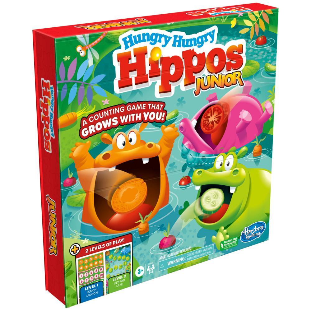 Hasbro Επιτραπέζιο Hungry Hungry Hippos Junior (F6645)