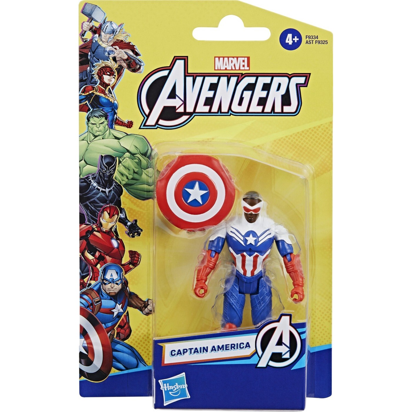 Hasbro Marvel Avengers Captain America Φιγούρα 10cm (F9325/F9334)