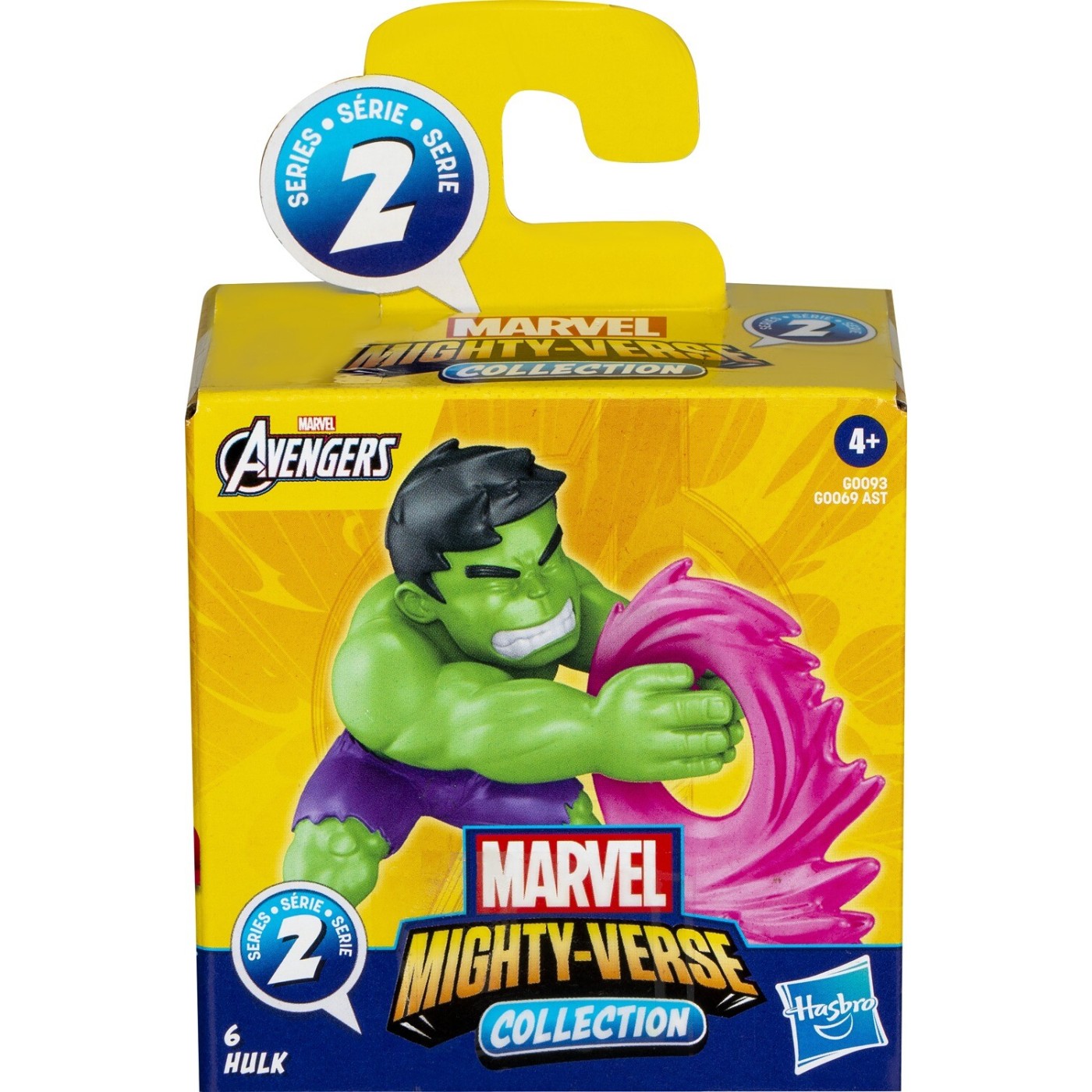 Hasbro Marvel Avengers Παιδική Φιγούρα Hulk 6 Εκ. (G0069/G0093)
