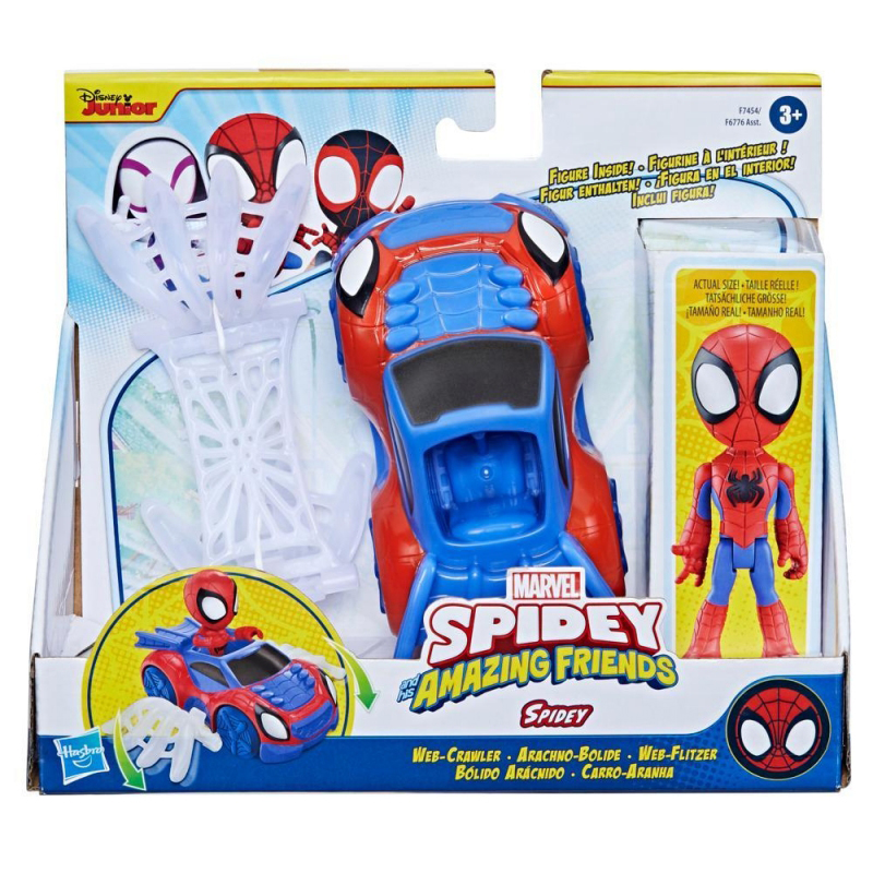 Hasbro Marvel Spidey and His Amazing Friends Web Crawler (F6776/F7454)