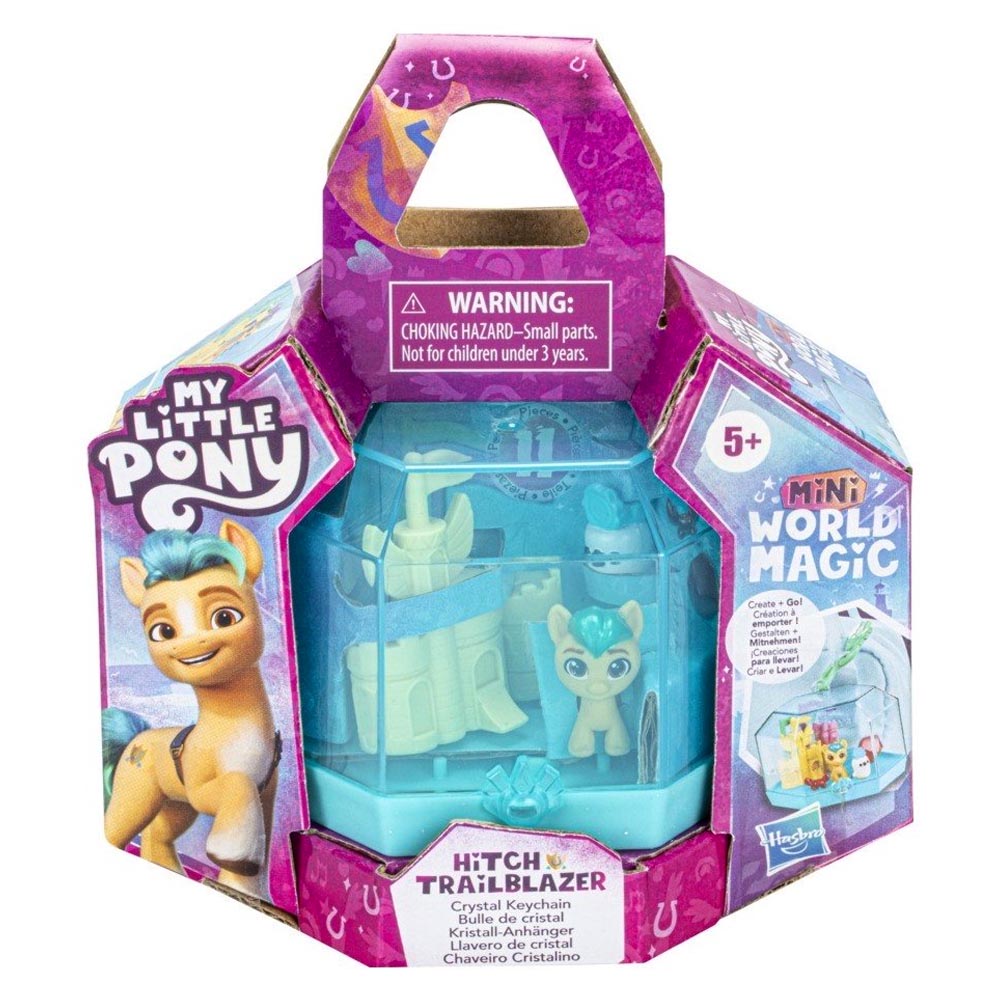 Hasbro My Little Pony Mini World Magic: Crystal Keychains - Hitch Trailblazer (F3872/F5242)