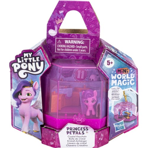 Hasbro My Little Pony Mini World Magic: Crystal Keychains - Princess Petals (F3872/F5245)