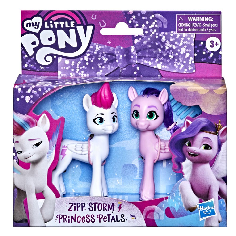Hasbro My Little Pony Movie Fun Friends Zipp Storm-Princess Petals (F3780/F3801)