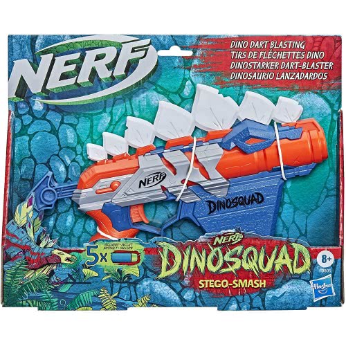 Hasbro Nerf Dinosquad Stego-Smash Dart-Blaster (F0805)