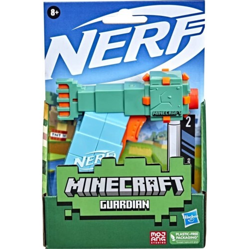Hasbro Nerf Microshots Minecraft Guardian (F4417/F4422)