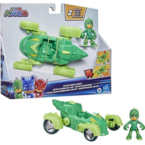 Hasbro Pj Masks Όχημα Και Φιγούρα Δράσης Gekko (F2109/F2134)