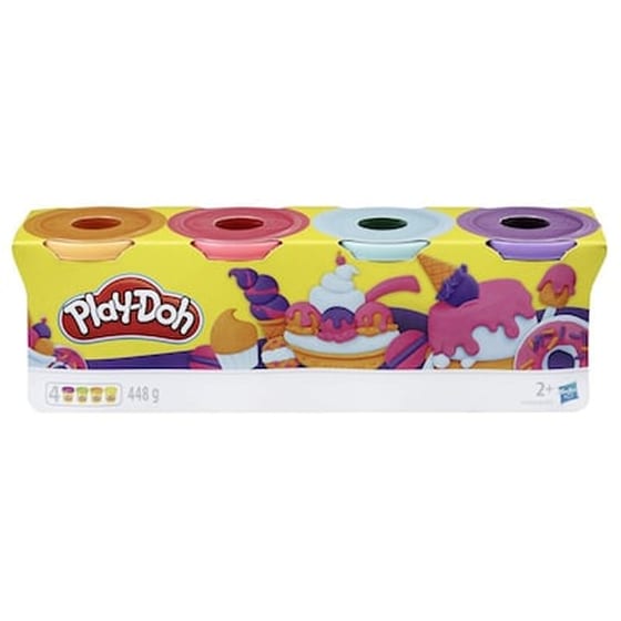 Hasbro Play-Doh 4 Βαζάκια (B5517/E4869)