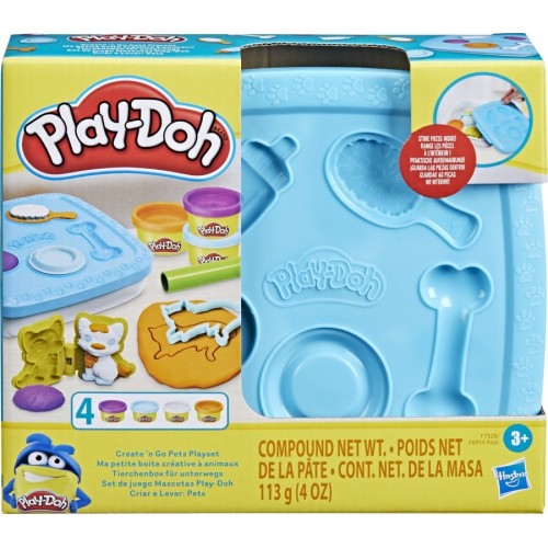 Hasbro Play-Doh Create And Go Pets Playset (F6914/F7528)