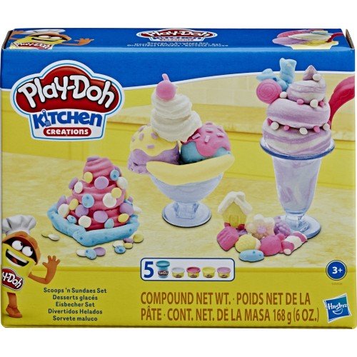 Hasbro Play-Doh Kitchen Creations Ice Cream Desserts (E7253/E7275)