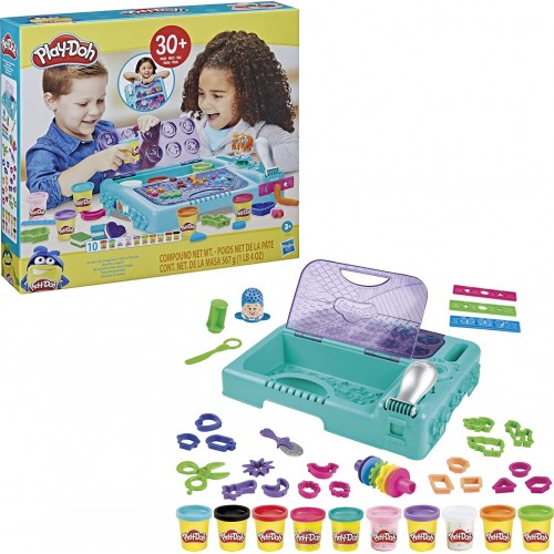 Hasbro Play-Doh On The Go Imagine And Store Studio With Over 30 Tools (F3638)
