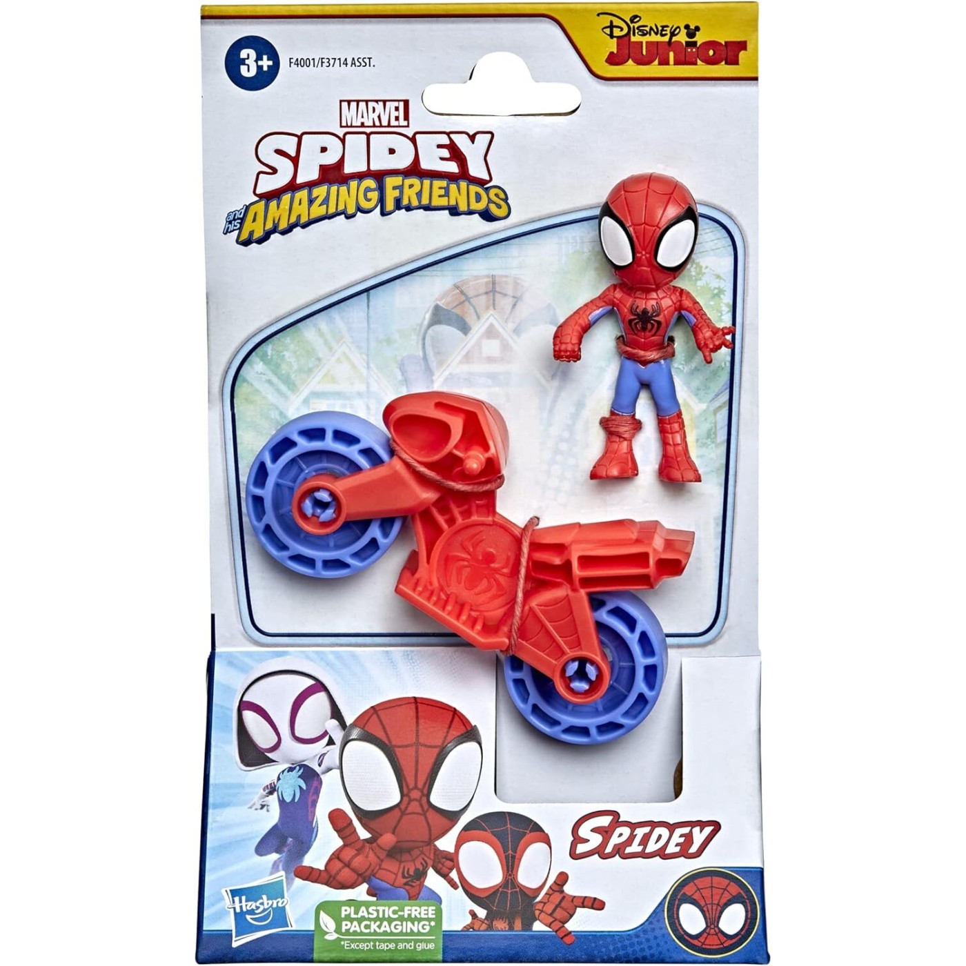 Hasbro Spiderman Marvel Spidey Amazing Friends Spidey 6 Cm (F3714/F4001)