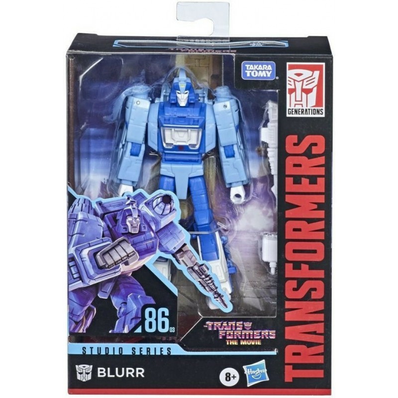 Hasbro Transformers Studio Series Deluxe 86-03 The Movie Blurr (E0701/F0711)