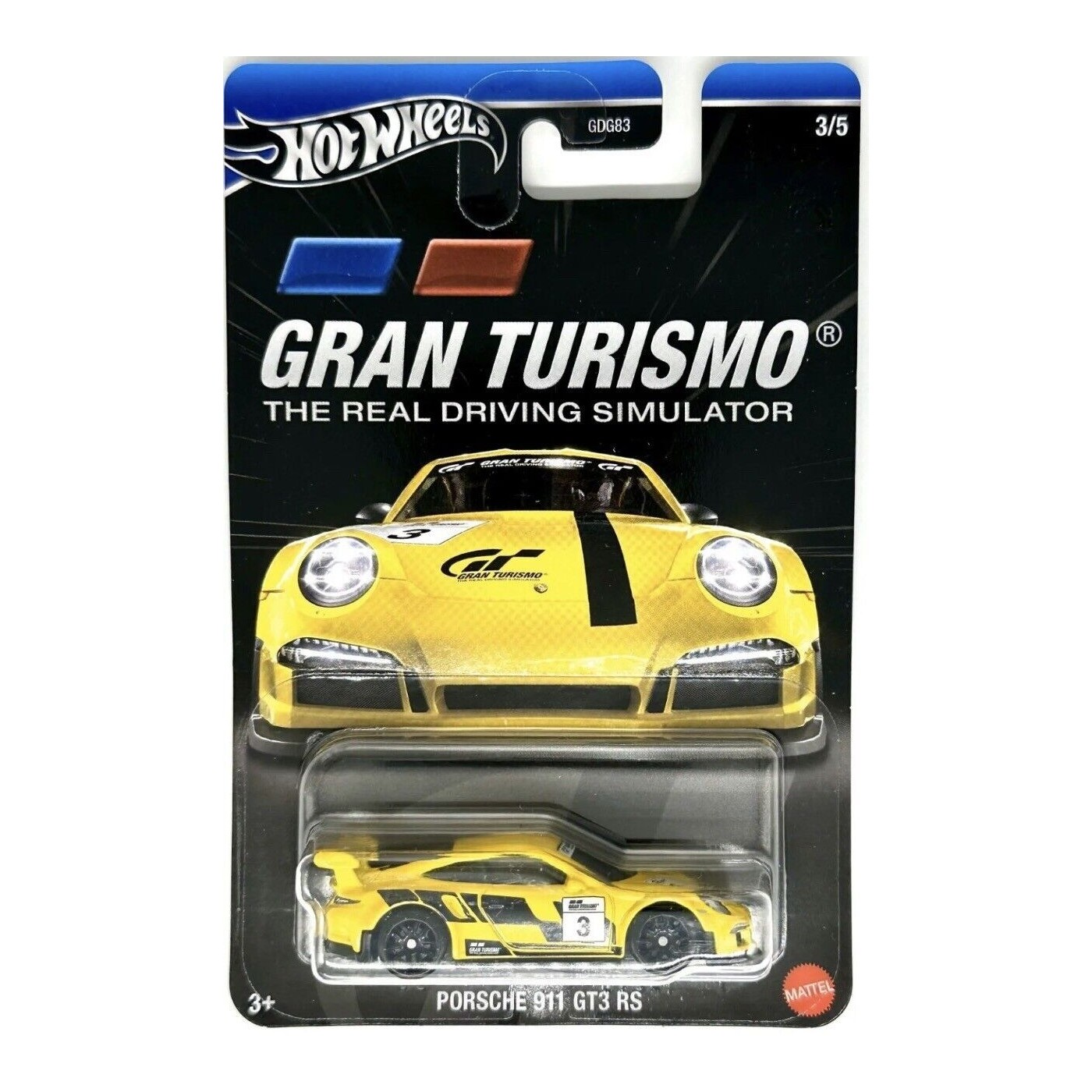 Hot Wheels 2024 Porsche 911 GT3 RS Gran Turismo 3 (HWR61/HRV65)