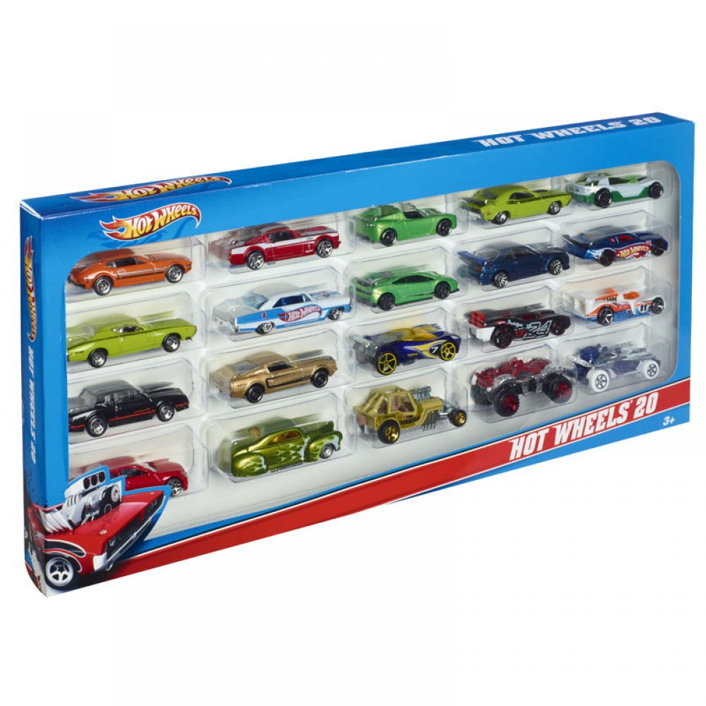 Hot Wheels Αυτοκίνητα Σετ των 20 Τεμαχίων Mattel (H7045)